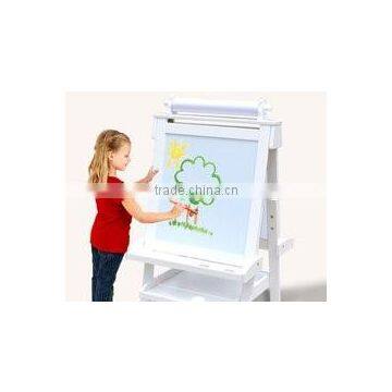 Freestanding Writing Board Colored Plastic Frame Children Magnetic Writing Board photo-4
