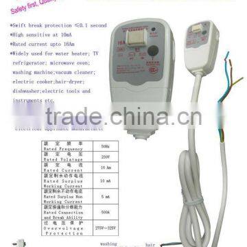 Steam shower RCD