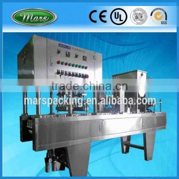 Automatic Cup Filling Sealing Machine For 4 Holes