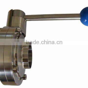 welded butterfly valve