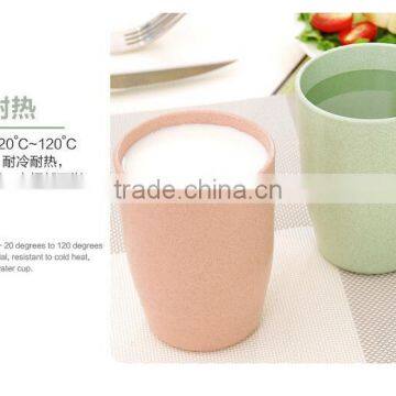Environmental Protection Wheat Fiber Coffee Cups Wheat Fiber Mug Cup /Wheat Straw Plastic Tea Cup photo-5