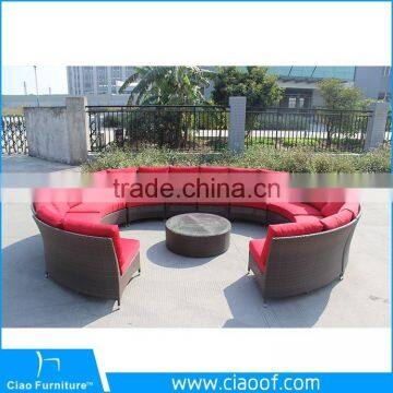 Factory Directly French Style Cheap Garden Corner Sofa photo-2