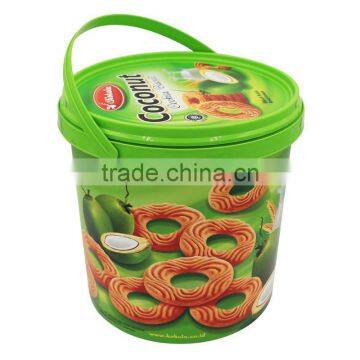400g Custom IML Plastic Cracker Container,Manufacturer of Plastic IML Packaging Products photo-4