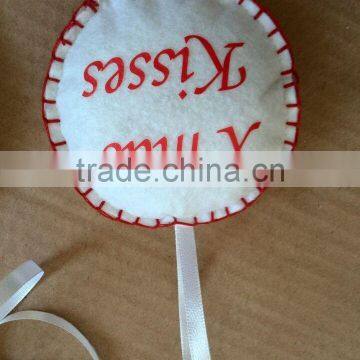 Felt Handmade Christmas Decoration/christmas Ornaments, Round photo-6