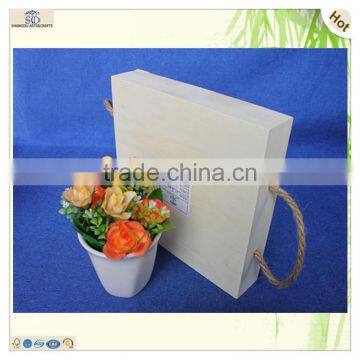 Free Sample Handles Grids Food Beverage Wood Pallet Tray photo-6