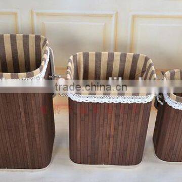 Woven Craft Wicker Laundry Basket With Lid for Storage Clothing photo-3