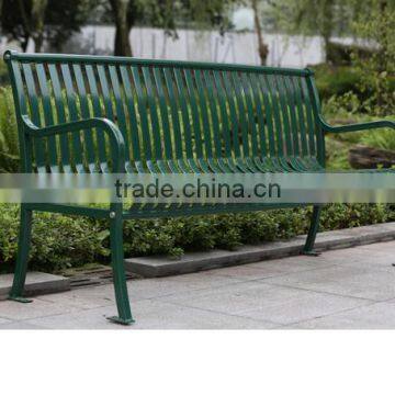 Outdoor Park Wrought Iron Benches photo-4