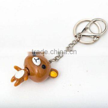 Cartoon Bear Shape Dolls Accessories Promotional Key Holder photo-5