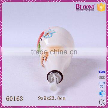 Fashion Modern Decals Desgin Ceramic Sauce Bottle photo-4