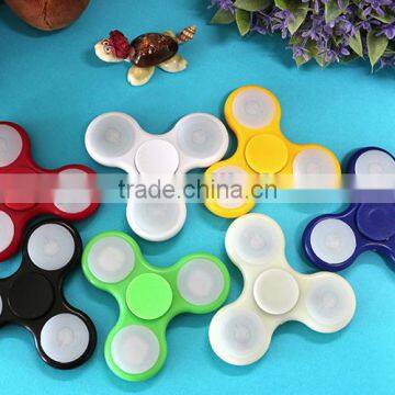 Best Design Cool LED Anti Stress Plastic Hand Fidget Spinner photo-2