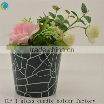 wholesale glass vases candle jar