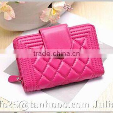 Wholesale hand purse/sexy clip/women leather sexy purse