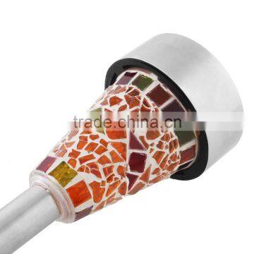 G0023 Beautiful Mosaic Solar Powered LED Garden Light Fiesta Lawn Path Landscape photo-5
