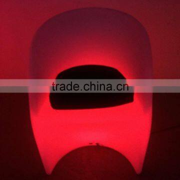 PE Material Durable Waterproof Led Light Chair/ Colorful Led Bar Funiture Restaurants Hotel Used Rechargeable Led Chair photo-4