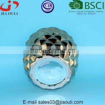 Plating Gold Ceramic Pineapple Pot for Christmas photo-5