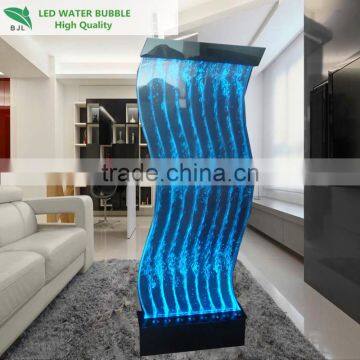 S Shape Led Water Bubble Screen Living Room Decoration