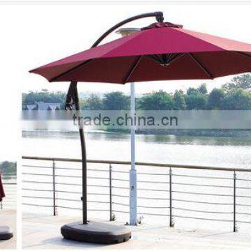 New styles of the wooden & stainless steel handle sun umbrella