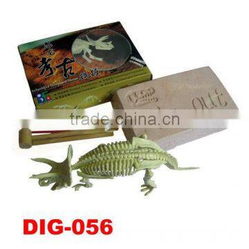 Educational dinosaur chaeology excavation kit toy for kids