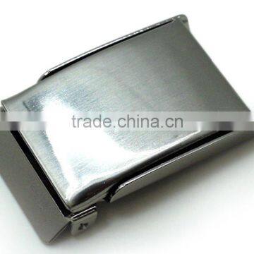 1-1/4" Flip Top Garment Cloth Metal Stamping Steel Military Buckle Nickel Plate With Tip photo-4