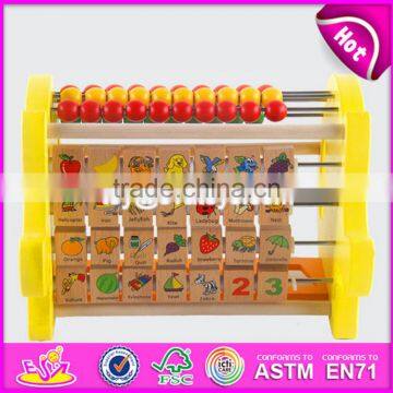 2017 New Design Preschool Wooden Toddlers Learning Toys Educational Wooden Children Learning Toys W12D052 photo-2