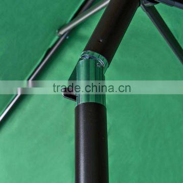 Patio Outdoor Metal 10ft Push Button Tilt Green Market Umbrella photo-5