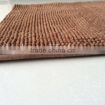 2016 Customized Chenille Bath Mat Anti Slip Bath Mat Non-slip Bathroom Floor Mat photo-3