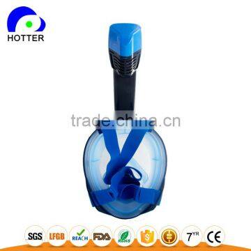 New Design High Quality Silicone Food Grade Full View Snorkel Mask 180 photo-3