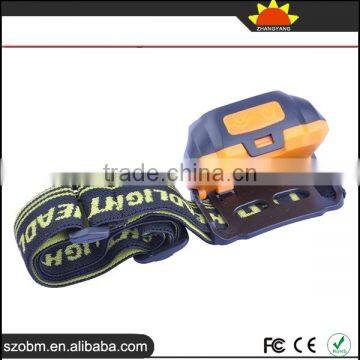 Waterproof 500 Lumens White and Red Light Small Lightweight Foldable LED Headlight With Aaa Battery photo-4