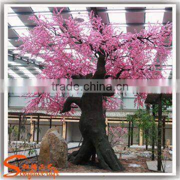 Realistic Silk Artificial Cherry Blossom Big Trees Artificial Trees Cherry Blossoms for Wedding Decoration photo-3