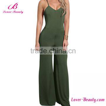 Drop Shipping Women Satin Romper Jumpsuits photo-2