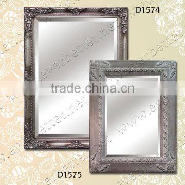 Wood vintage ornate art decor style unique country style Wall Mirror