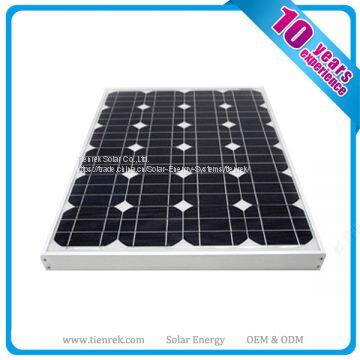 Solar Power Panel 60WP for Street Lighting