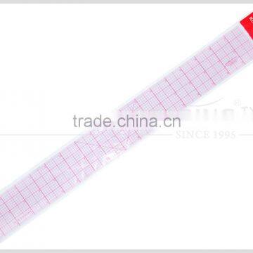 Kearing Brand 2"*18" Inch Transplant Flexible Straight 1.2mm Thickness Sandwich Line Quilting Ruler for Fashion Design#8085 photo-4