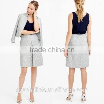 Lady Office Wear A-line Skirt Style Fashion Design OEM Service photo-3