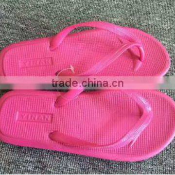 Women's Slim Flip Flops Cheap Wholesale Plain Color Flat Slippers Shoe Closeouts photo-2