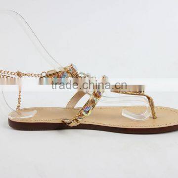 HFR-YS29 2017summer New Ladies Fashion Floral Open Toe Sandals photo-3