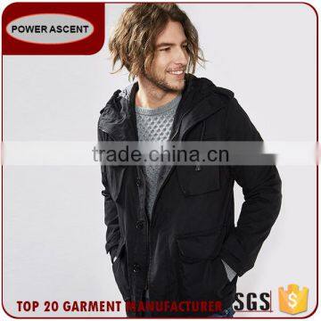 China Supplier Custom Winter Men'S 2-In-1 Detachable Padded Quilting Jacket photo-6