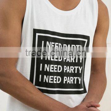 Fashion Men Street Dancing Tank Top Hip Hop Tank Top photo-6