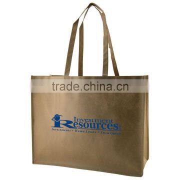 Standard Non-Woven Tote Bag - Features 14" Reinforced Handles, Side and Bottom Gusset and Comes With Your Logo. photo-4