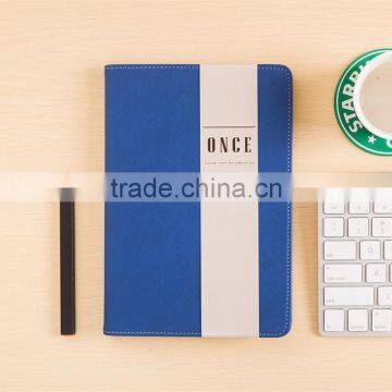 A5 Softcover Busniess Notebook PU Section Sawing Binding Planner for Gift Customizable Logo photo-2