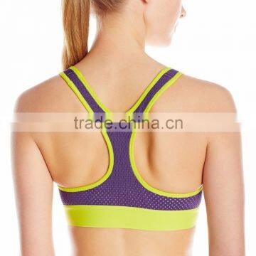 Womens' Sports Wear Mesh Best Yoga Bra Sports Yoga Wear Fitness Bras photo-3