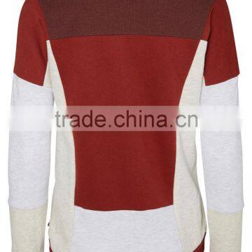 2016 Wensfashion Custom Women Leather Sleeve Sweatshirt and Long Sleeved Sweatshirt photo-4