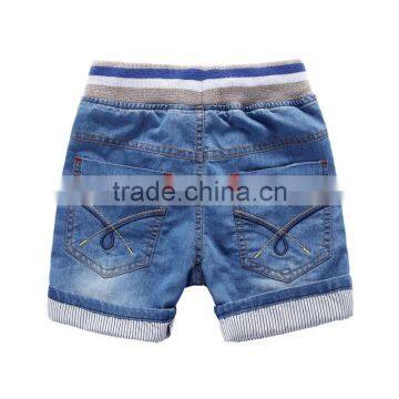 New Style Summer Boys With Belt Wholesale Denim Shorts photo-2