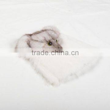 Girls FoxType Rabbit Fur Fashion Envelope Bag photo-5