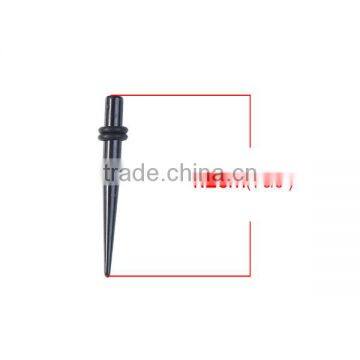 3mm Acrylic Ear Stretcher Expander Tapers Black Ear Taper Expander photo-2