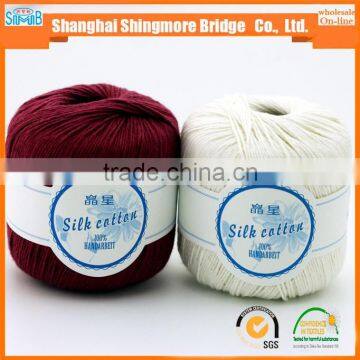 China Eco Friendly Top Wholesale Cotton Acrylic Mixed Yarn for Baby Knitting photo-2