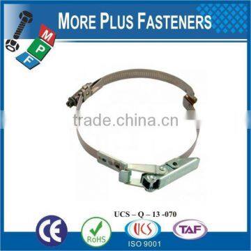 Made in Taiwan Stainless Steel German Type Hose Clamp Small Hose Clamps Quick Release Hose Clamps photo-4