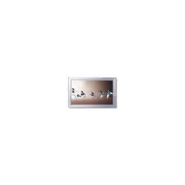 Aluminium Ultra Thin Slim Led Light Box , Image Outdoor Advertising In Bank
