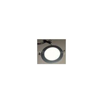 50 / 60Hz 12W Round LED Ceiling Panel Lights
