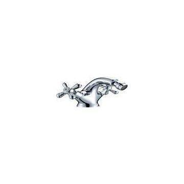 Chrome Plated Brass Single Hole Bathtub Sink Faucet Taps with Ceramic Cartridge